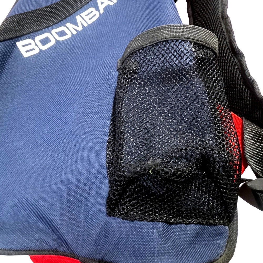 Boombah Red Blue Athletic Equipment Backpack Bat Bag Superpack Baseball - Picture 4 of 7